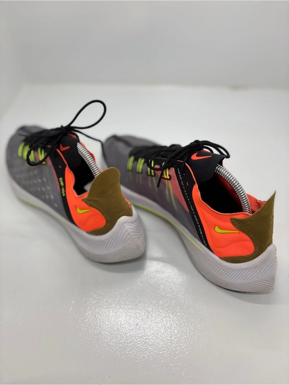 Nike Zoom Fly SP AO1554-001 Running Shoes Gray Orange Men’s Size 11